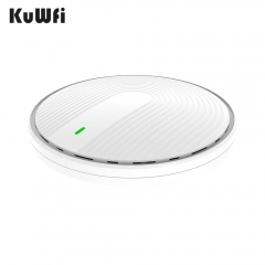 KuWFi Ceiling Mount Ap Cpe 11ax 3000mbps Wireless Access Point for Indoor Wifi Cover
